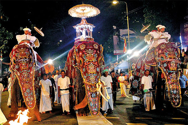 ගංගාරාම විහාරස්ථානයේ නවම් මහා පෙරහැර මංගල්‍යයේ අවසන් පෙරහැර අද