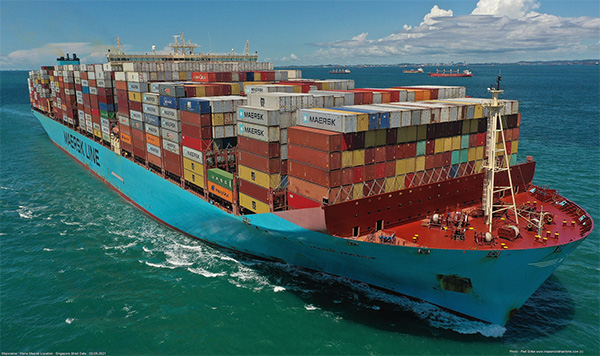 Maersk සමාගම ගල්ෆ් රටවල් කිහිපයක භාණ්ඩ ප්‍රවාහන සේවා අත්හිටුවයි